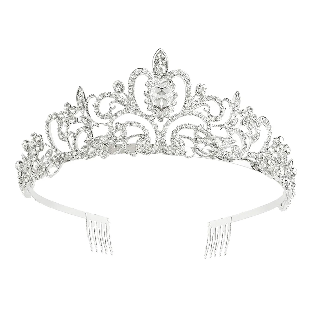 

Bridal Crown Wedding Decor Party Headband Hair Accessory Headdress Accessories Baroque