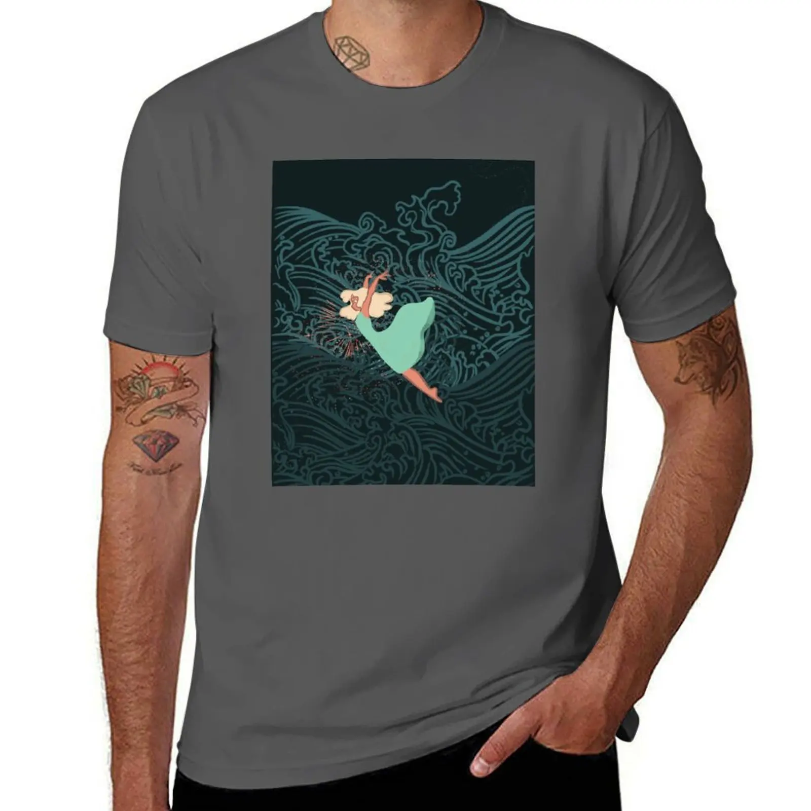 

Leap T-Shirt Casual Trendy Short Sleeve T-Shirt