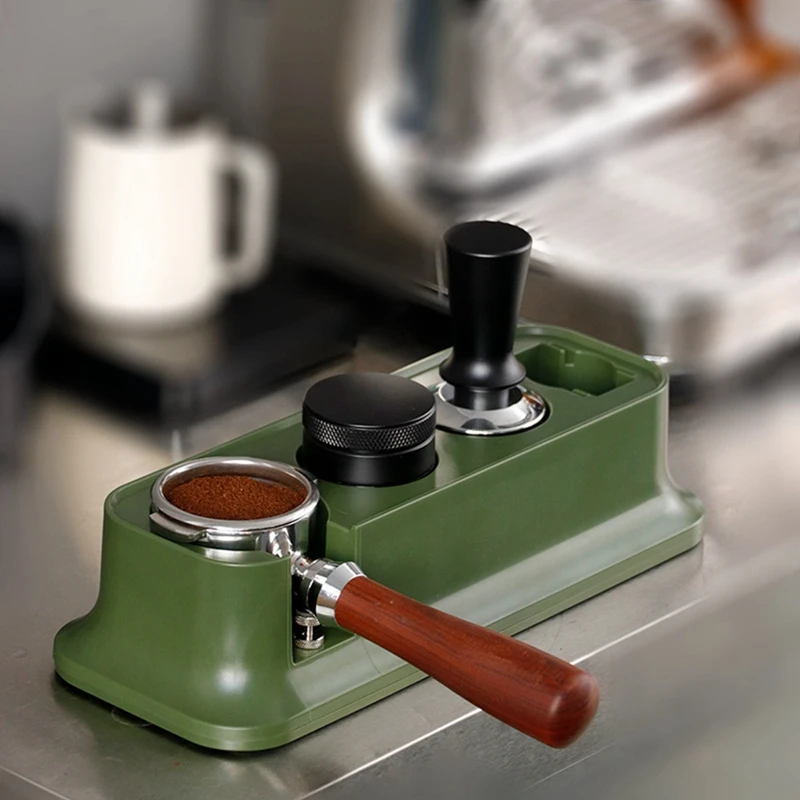 

Espresso Tamper Station, Espresso Accessories Storage Organizer For Size 51-58Mm Portafilters