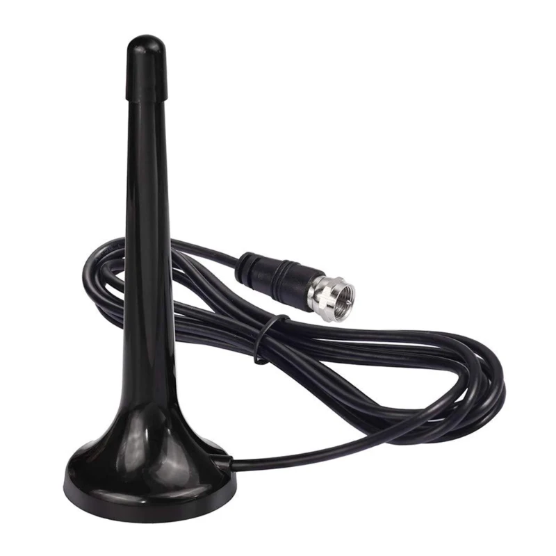 Antenas DAB FM para receptor estéreo doméstico, antenas telescópicas FM de alta ganancia de 75ohm, antenas de Radio FM para interiores con 3 herramientas adaptadoras