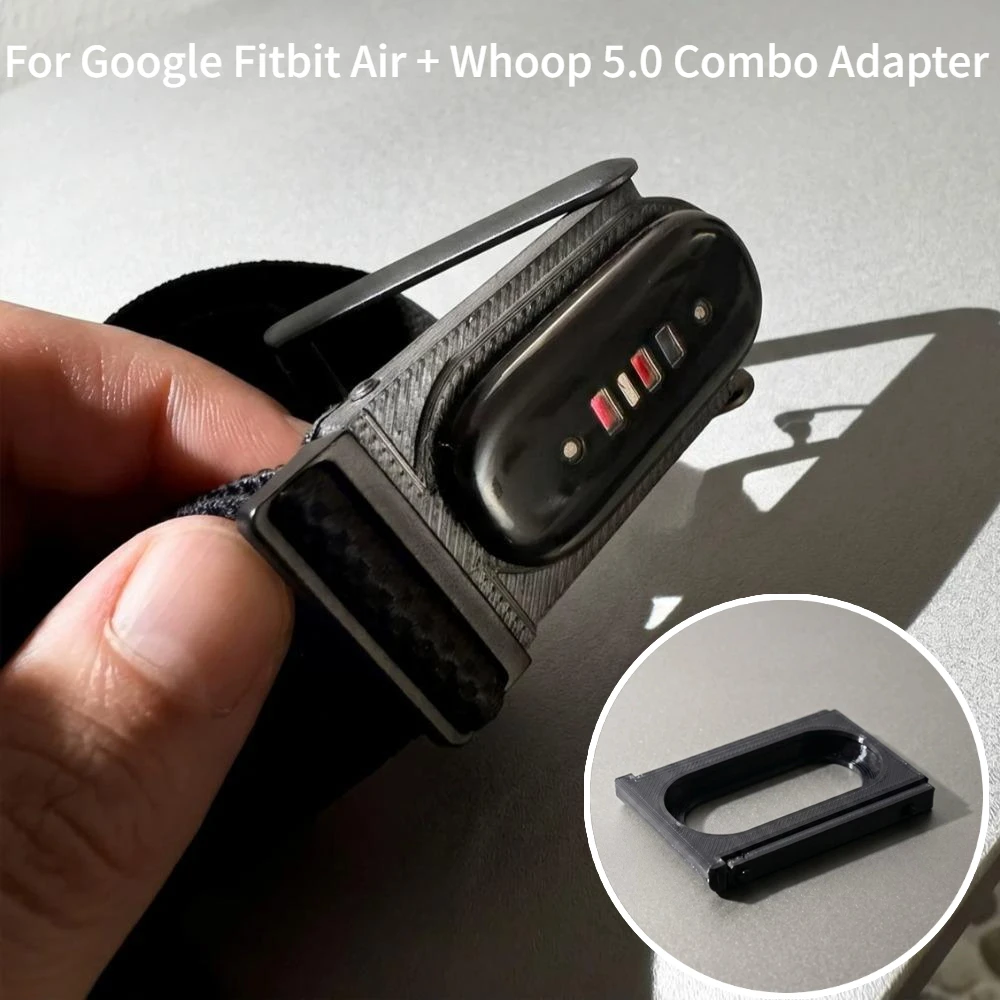 for Google Fitbit Air + Whoop 5.0 Combo Adapter Connector, Smartwatches and Smart Bands Conversion Modification Accessories