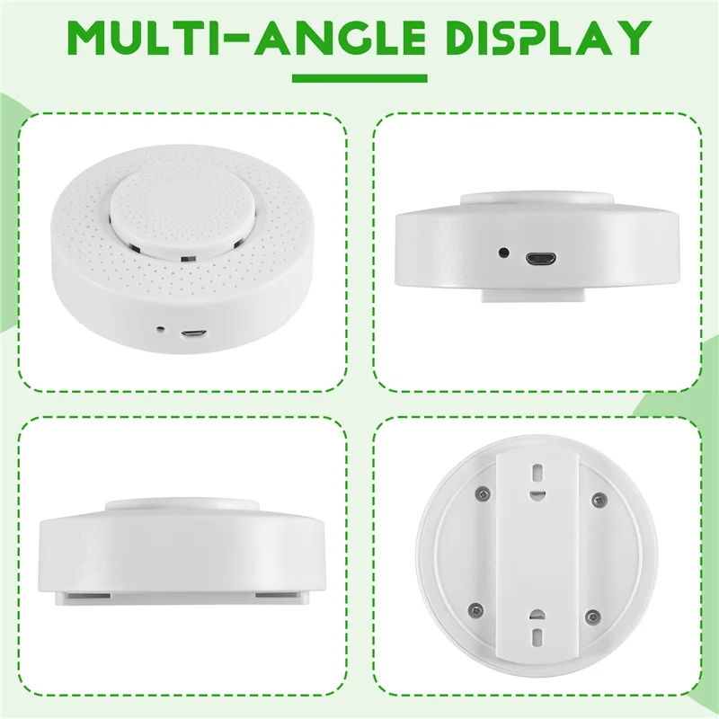 B47C Zigbee/Tuya WIFI Smart Air Box Carbon Dioxide Detector CO2 Gas Sensor Formaldehyde VOC Temperature Humidity Sensor