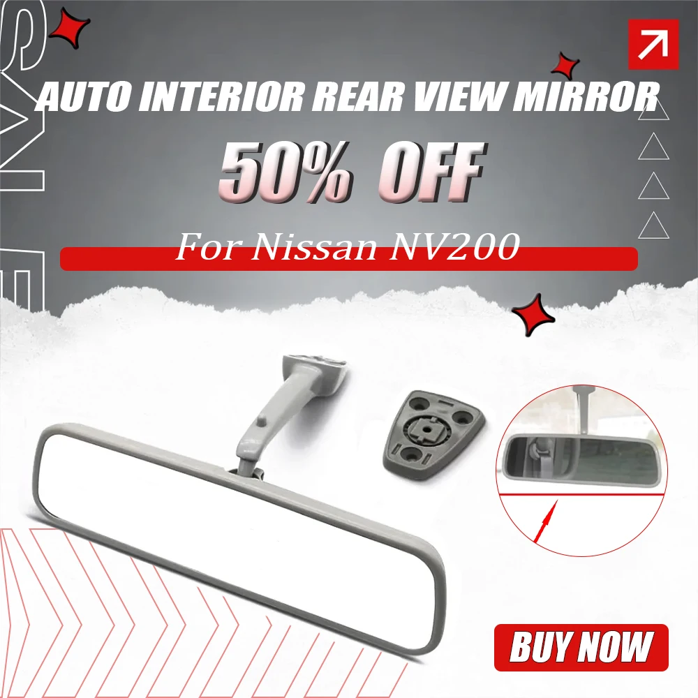 Auto Interior Rear View Mirror for Nissan NV200 Base Reverse Back Parking Inner Mirror Indoor Rearview Back Up Mirror
