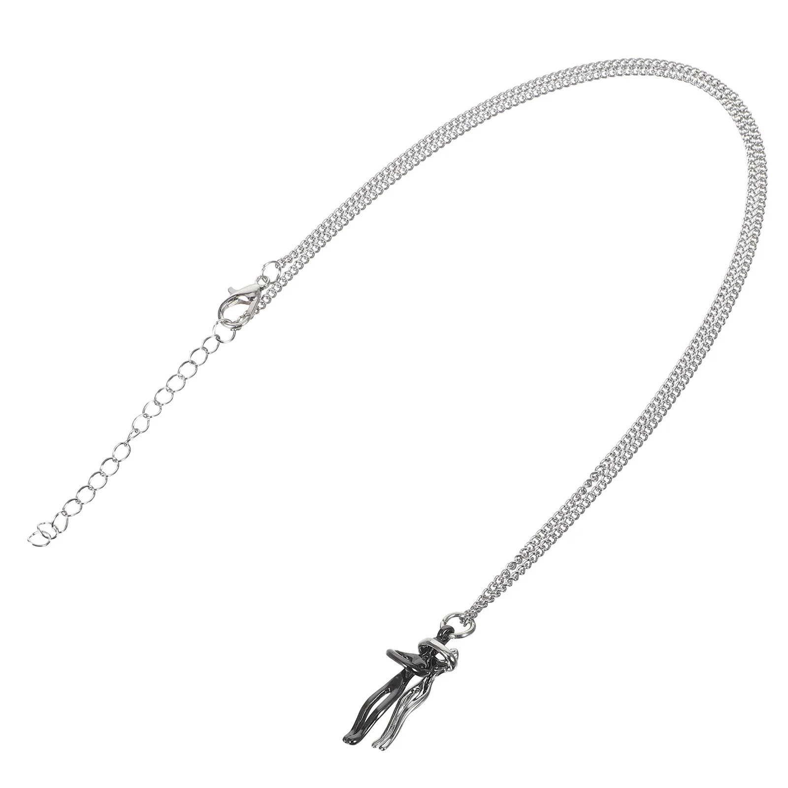 

Emotional Necklace Pendant Romantic Couple Hugging Love Witness Jewelry Gift For Valentine'S Day Birthday Christmas Party Daily