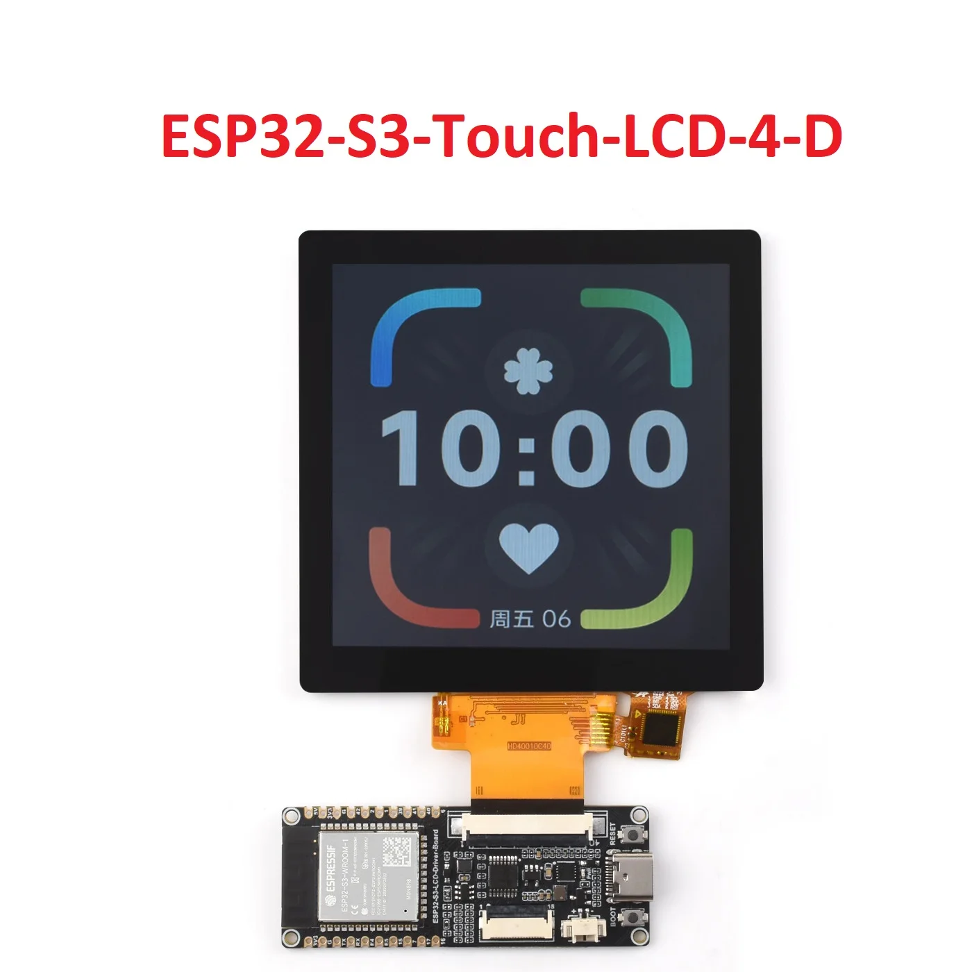 ESP32-S3 rgb lcd-treiber platine 40pin/18pin schnitts telle, onboard ESP32-S3-WROOM-1 modul unterstützung wifi bluetooth – Detail 10