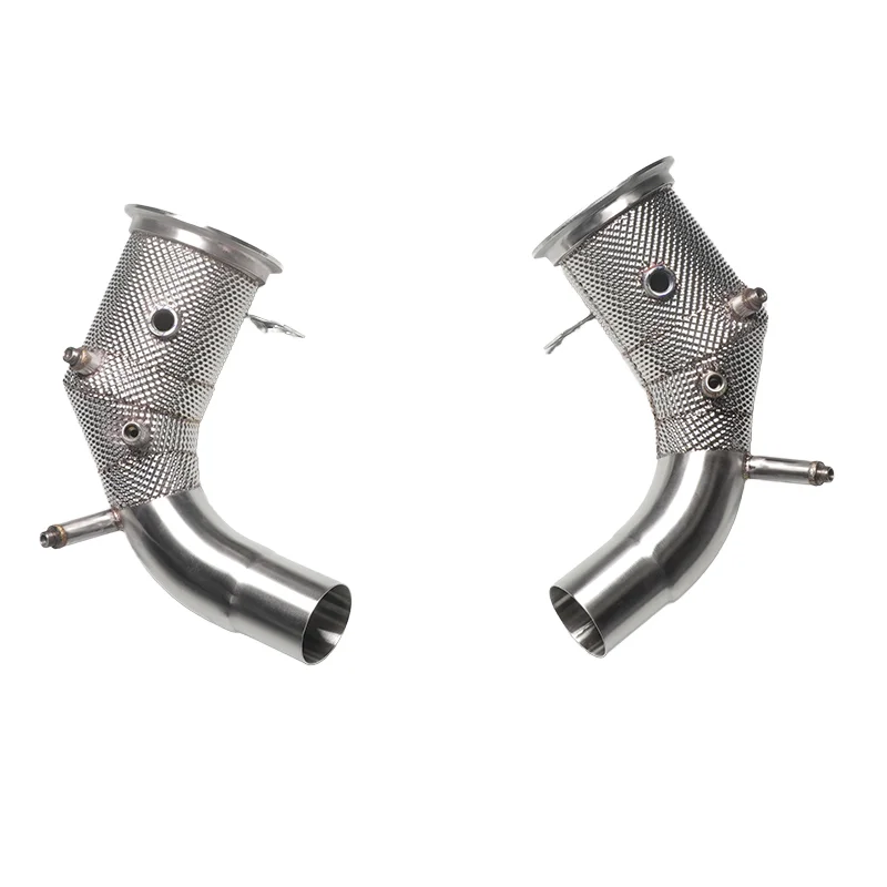 OEM Make Stainless Steel Sports Racing Car Exhaust Pipe Downpipe for Porsche 992