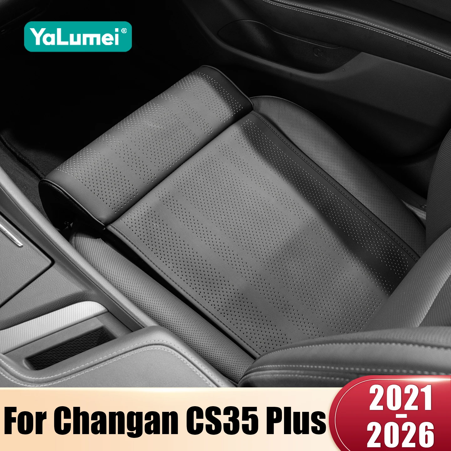 For Changan CS35 Plus 2021 2022 2023 2024 2025 2026 Car Driver Seat Leg Support Extension Mat Cushion Footrest Breathable Pad