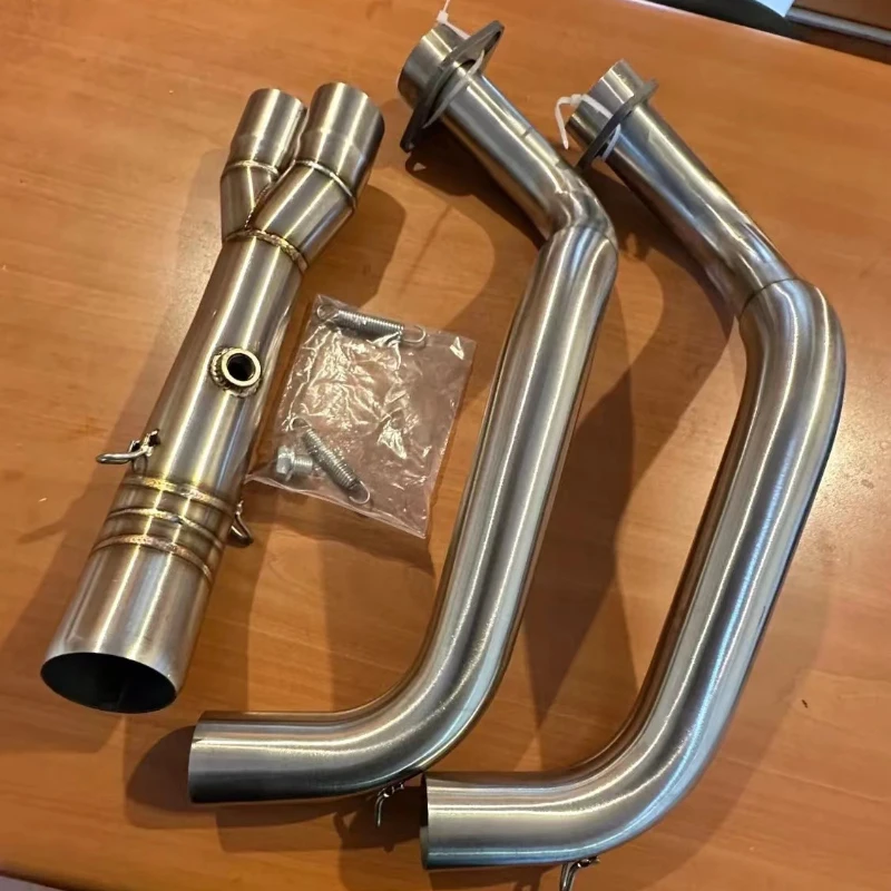 For YAMAHA MT-07 FZ07 XSR700 MT07 2014 to 2023 years Motorcycle Exhaust Muffler  Front Pipe Slip-On 51mm Muffler