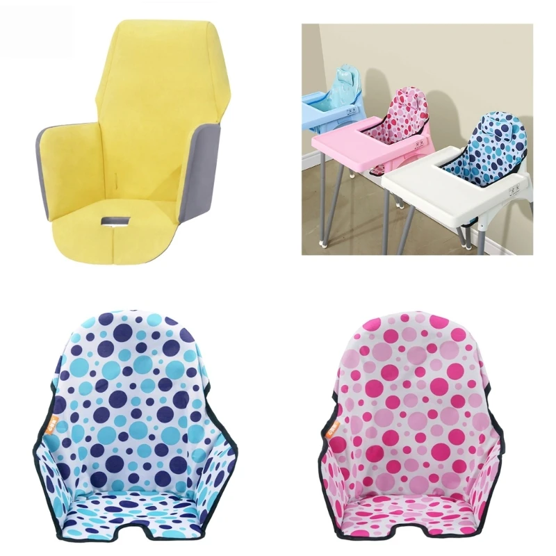 Baby Seat Cover High Chair Cushions Breathable Pad Liner Baby Seat Cover for Infant Chair Comfortable Cushions A2UB