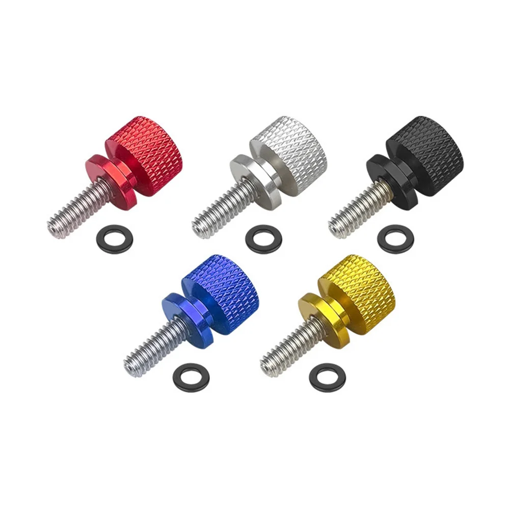 2026 New Motorcycle Parts,CNC6mm Round Seat Screws,quick-release Screws With Washers