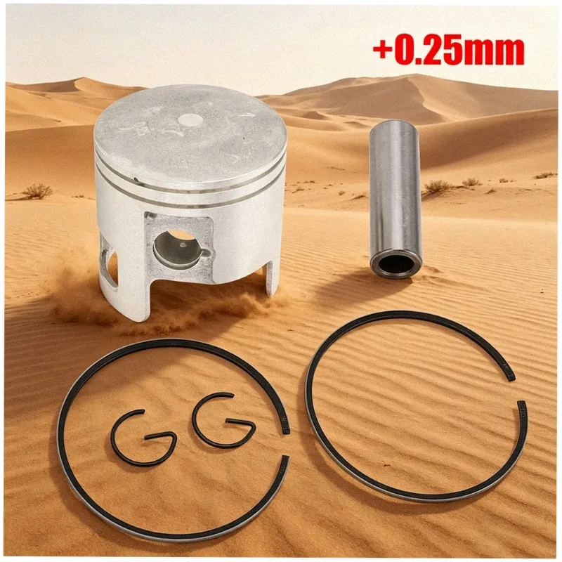 66T-11635-00 Piston Kit (0.25Mm O/s) +0.25MM for yamaha 2 Stroke 40HP 80.25mm 66T-11635 Piston Ring 66T-11604-00