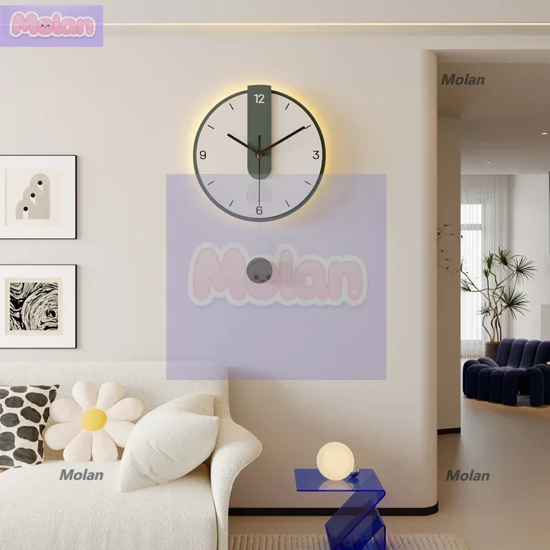 

Quartz clock home living room simple modern creative clock wall clock art fashion silent atmosphere dining room decoration