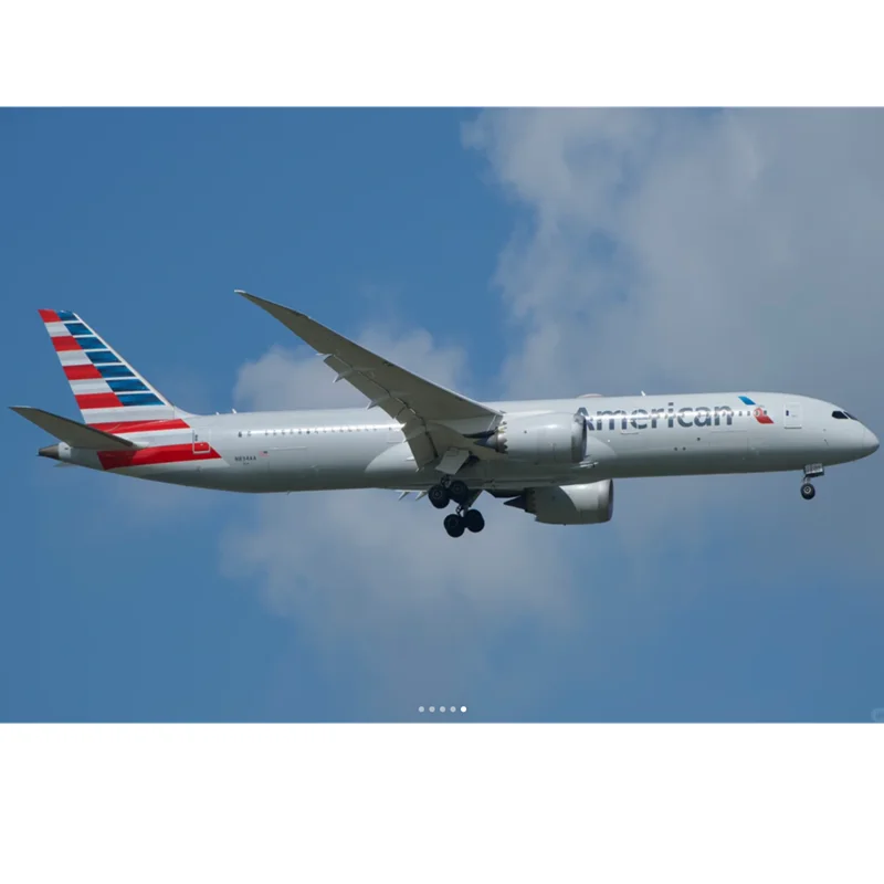 

Масштабная модель самолета 1:130 B787 Dreamliner, модель американского авиакомпании с легкой литой под давлением смолой, коллекционная игрушка-дисплей