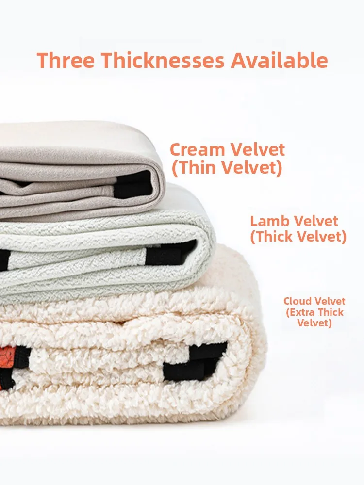 High Waist Thiened Yoga Pants Women's Outerwear Autumn Winter Warm Modal Fce Lined arkskin Pants Butt Lifting Base Lay...