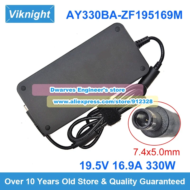 Genuine 330W 19.5V 16.9A AC Adapter AY330BA-ZF195169M Charger For Xiaomi REDMI G PRO 2024 2022 3070TI Gaming Laptop Power Supply
