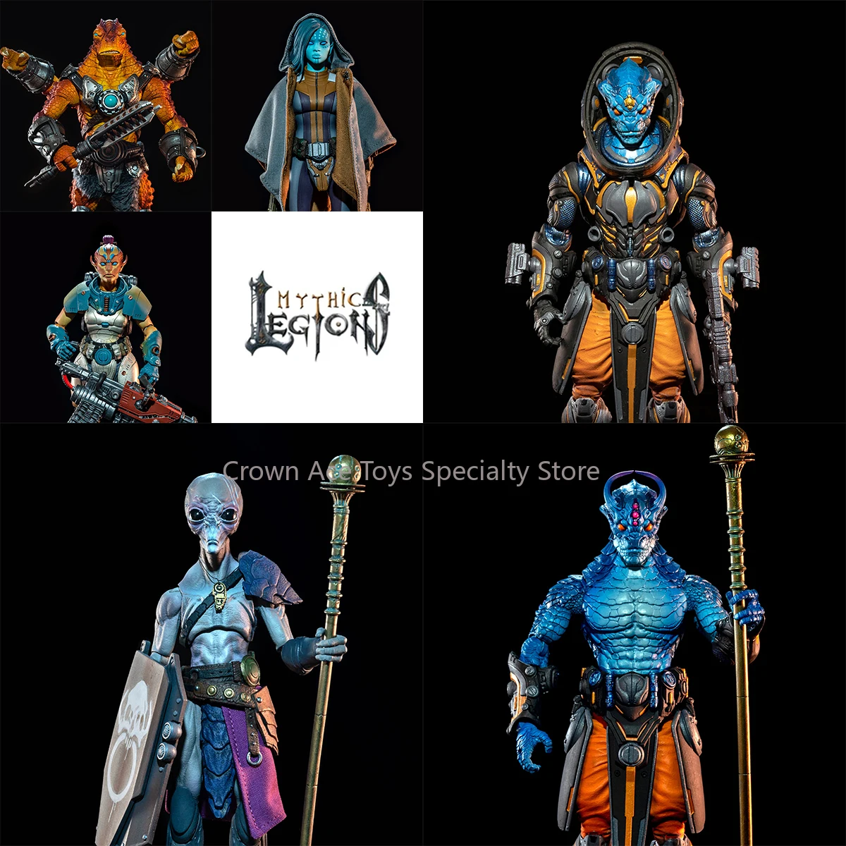 

Four Horsemen Cosmic Legions GraveRing 7inches Aius Cyppiteon Kraggnar Olek Thygar Vorgga Zeerian Spyre action figure Trendy Toy