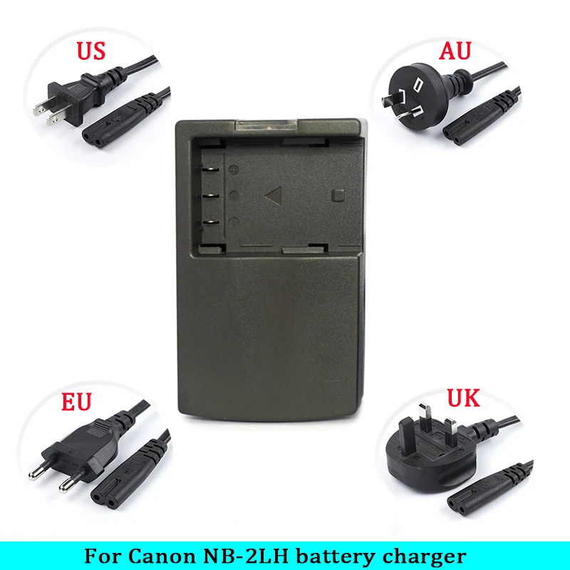 CB-2LWE CB-2LTE Battery Charger For Canon EOS 350D, 400D, G7, G9, S30, S50, S80, DC420, DC411, DC320, DC301 Camera  NB-2LH NB-2L