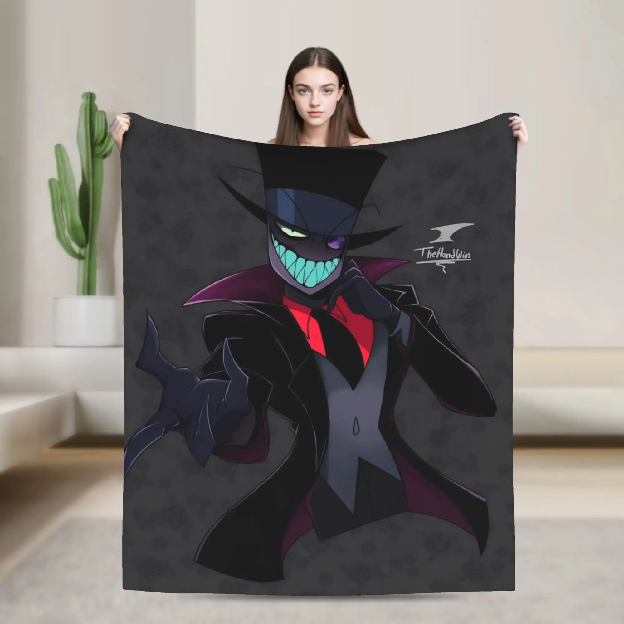 Comfortable Villainous Comdy Blanket Merch Home Decorative  Throw Blankets Soft Flannel for Car