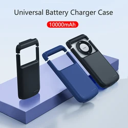 Funda para cargador de batería de 10000mAh, cubierta para paquete de batería externa, para Samsung S24, S22, iPhone, Xiaomi