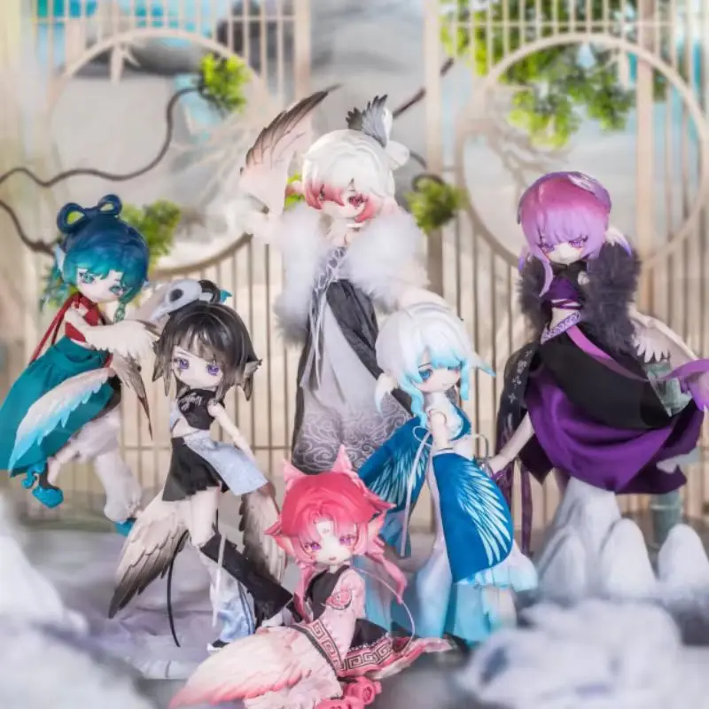 

В наличии оригинальная коробка сокровища Penny'S 1/12 Luluya Yunyu Pavilion Series слепая коробка Bjd шарнирная коллекция кукол подарки