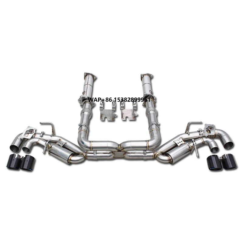 OEM Valve 3inch Exhaust Pipe for CORVETTE E-Ray Stingray Z51 C8 6.2L 2019-2025 Stainless Steel Catback Exhaust System