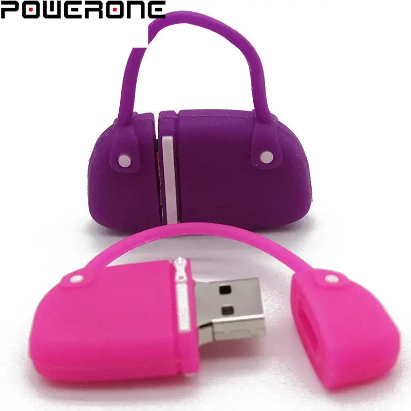 Hot High-heeled Shoes USB Flash Drives 128GB Handbag USB 2.0 Memory Stick 64GB Creative Gift for Lady U Disk 32GB Pendrives 16GB