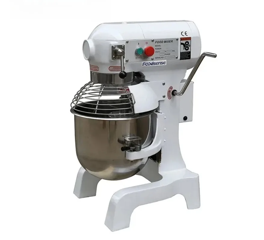 

【2026】1.1kw Stainless Steel Electric 20 L Liter Stand Food Kitchen Machine Powder Cake Mixer B20 Industrial Food Mixers Dough Mi