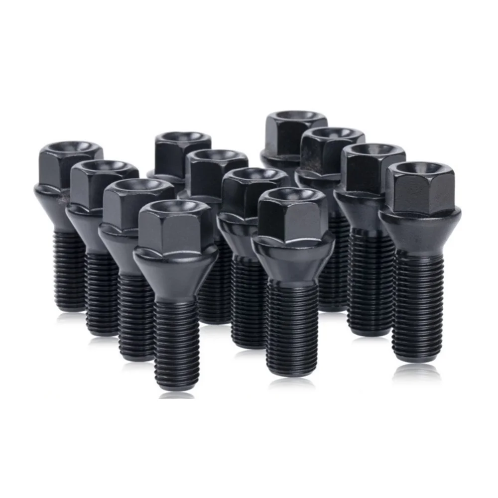 16 pcs Wheel Bolt OE Factory Lug Studs for BMW Wheel Bolts  36136781150,36136781151,36136781152,hex 17mm