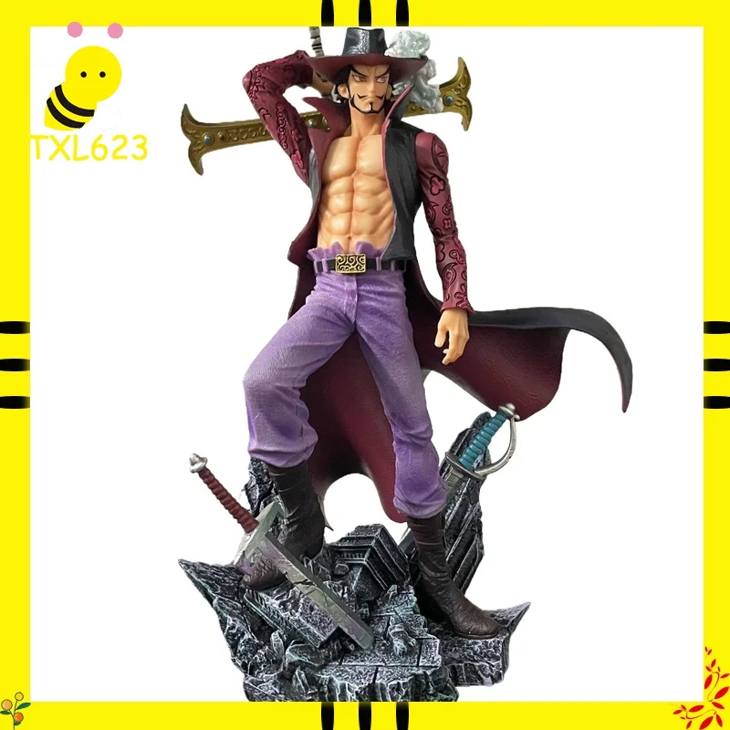 

Коллекционная фигурка Дракула Михоука из One Piece, статуэтка GK, 28 см, ПВХ, аниме, фигурка самурая с орлиными глазами