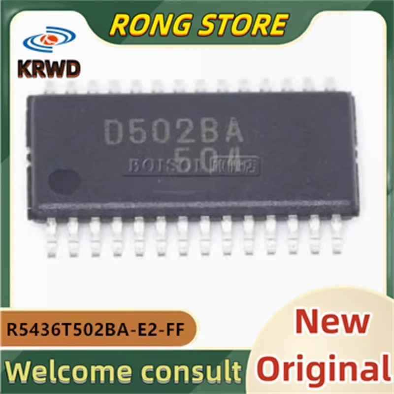 

(5PCS) D502BA R5436T502BA-E2-FF R5436T502BA 5436T502 TSSOP-28 New and Original Chip IC