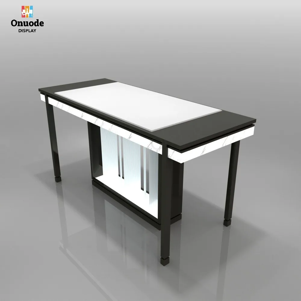 Custom.Custom Luxury Jewelry Consultation Table with Chairs Modern Negotiation Desk for Jewelry Store VIP Area and Jewelry Shop