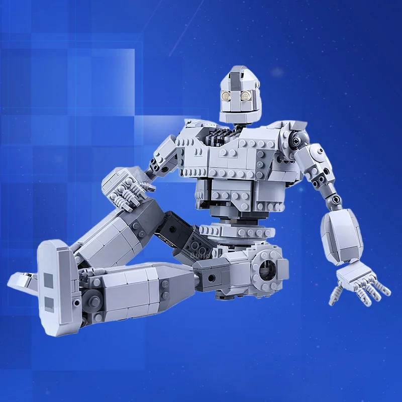 

Robot Building Blocks Toy Gift - Steel Giant Figure Educational Fun Playset for Kids Collectors