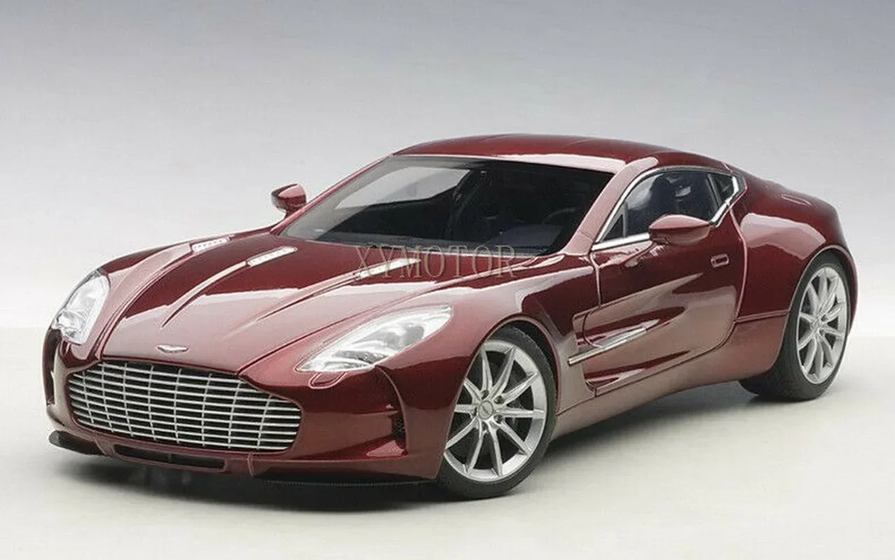 1/18 AUTOart 70245 For ASTON MARTIN ONE 77 Diecast Model Car DIAVOLO RED/Blue Gift Collection Ornament Display Metal,Plastic