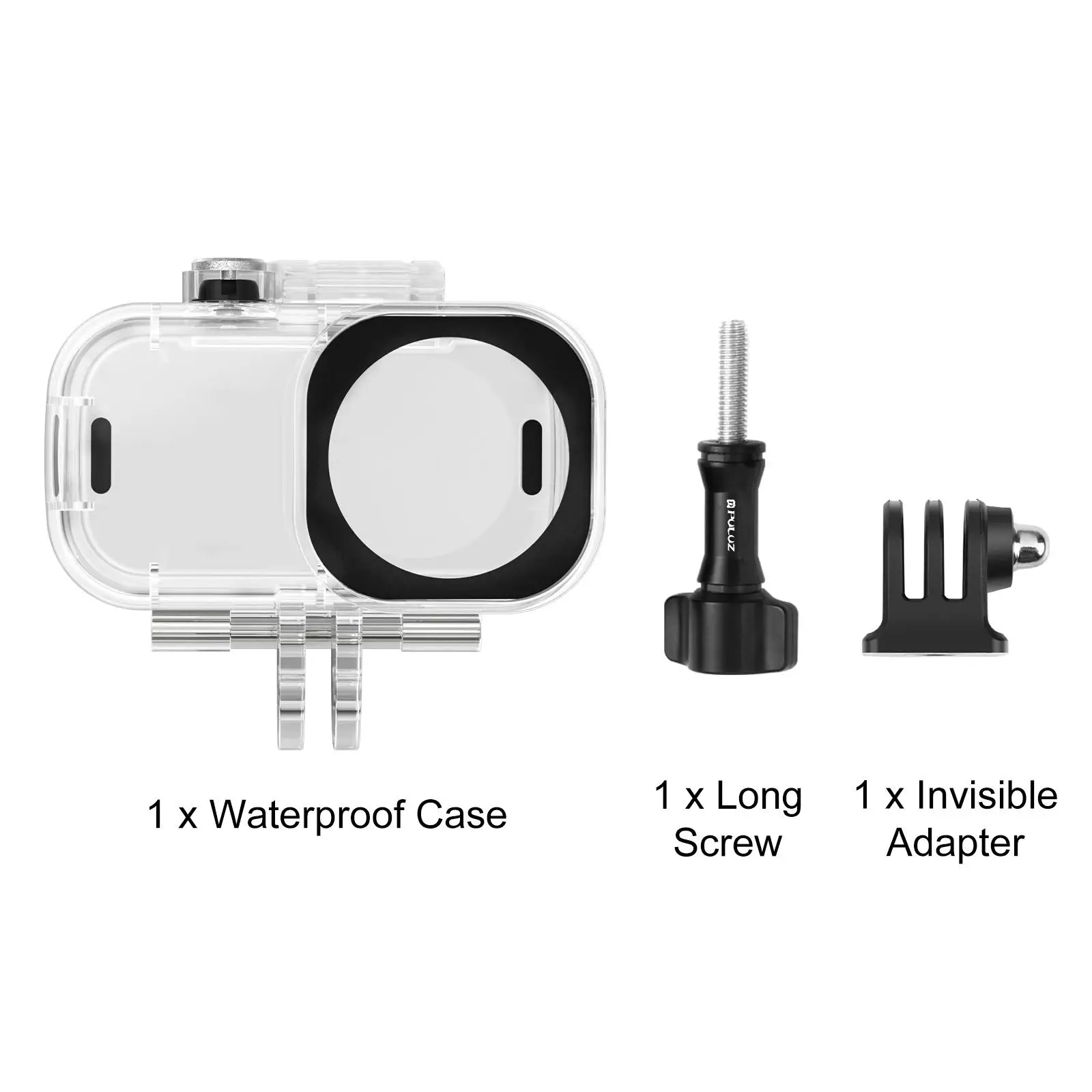 PULUZ 45m diepte waterdichte behuizing voor DJI Osmo Nano hoofdcamera duikbehuizing met onzichtbare basis onderwaterafdekking