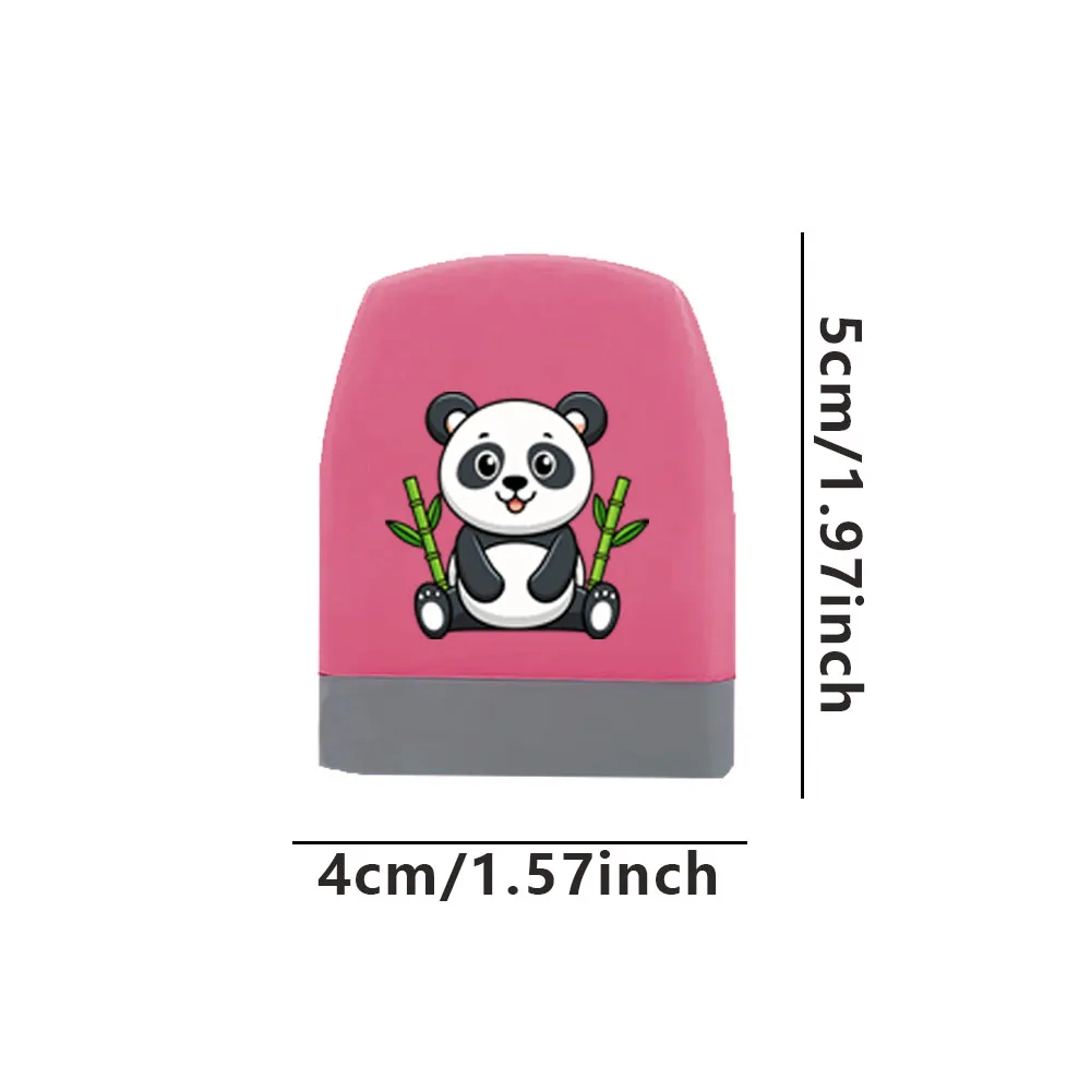 1PC Excellent panda Fade-resistant  Customizable Name Stamp ldeal for Couples, Anniversaries, Birthdays, Teachers, Friends &Part