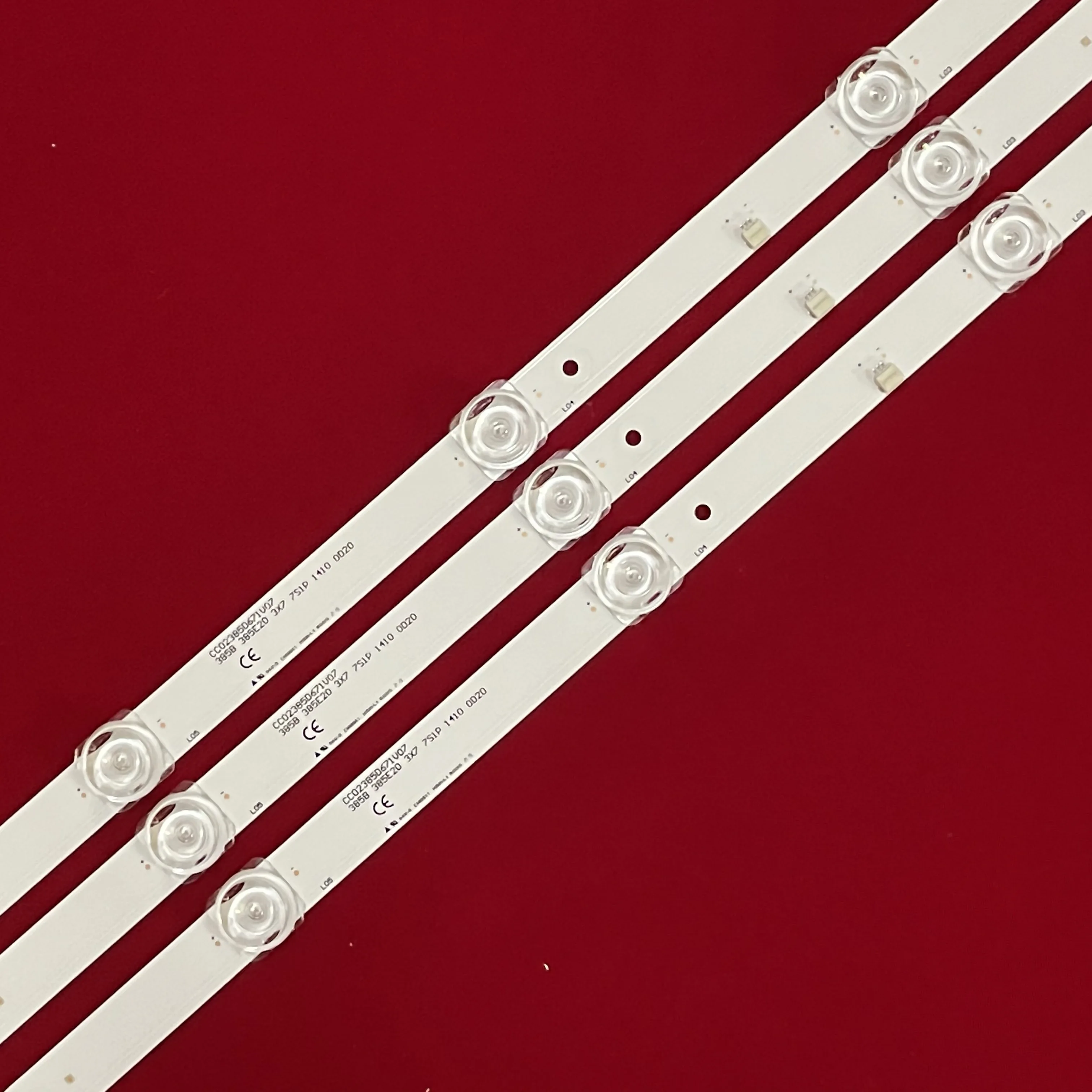 LED قطاع ل DM-LED39R201BT2 EX-39HT001B H39D8000Q M39D7000Q CC02385D671V07 CC02385D671V03 385B 385E20 3X7 7S1P