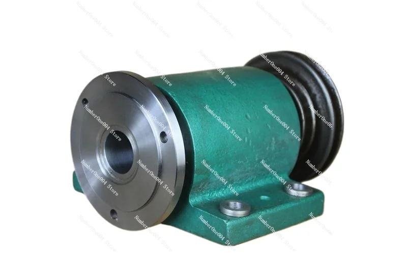 Lathe Spindle High-Strength Cast Iron Heavy-Duty Spindle Box Threaded Connection Lathe Head Assembly With Flange