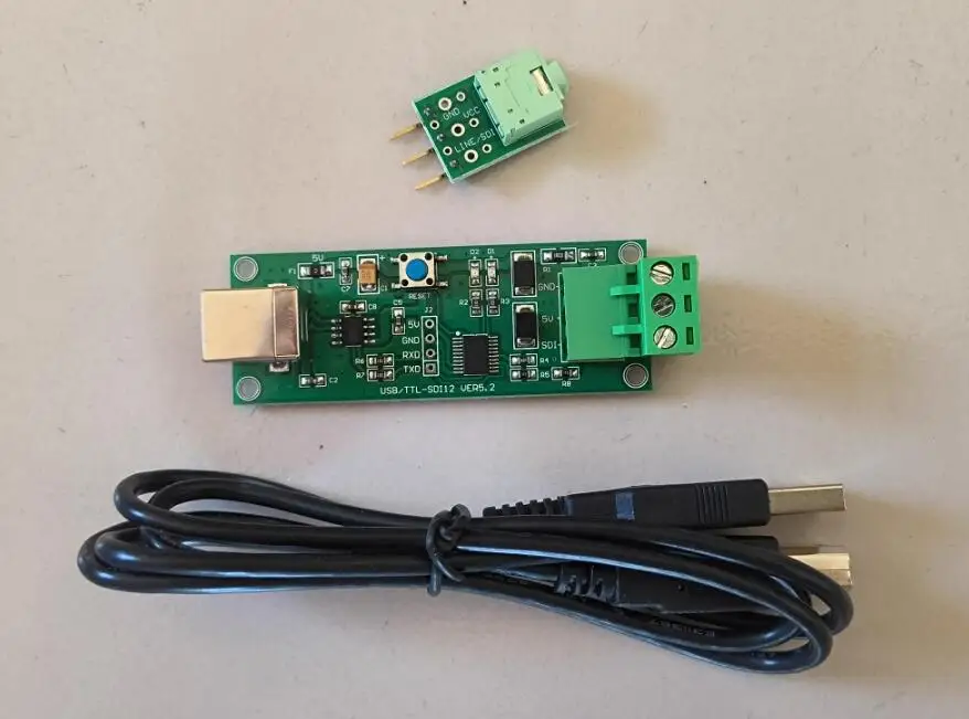 Depurador do Analisador do Protocolo Usb Ttl a Sdi12 Conversor do Sensor