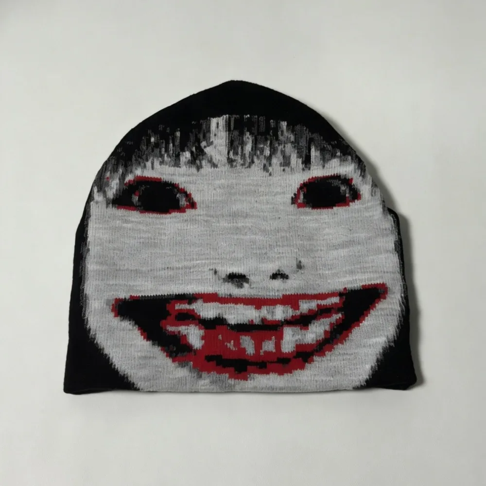Jacquard Craft Knitted Beanie Warm Soft Stretch Knitted Fabric Skull Cap Locks Heat Relaxed Fit Jacquard Knitted Hat