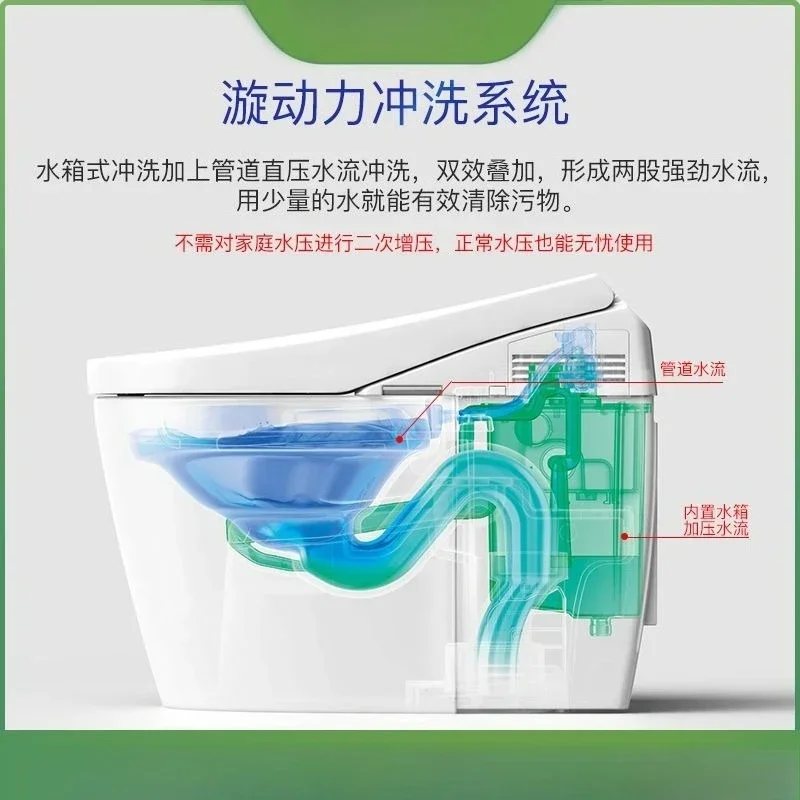 Fully automatic integrated electronic toilet