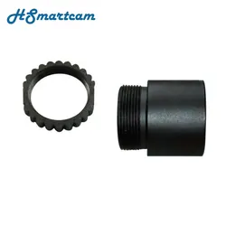 New 7mm M12 X0.5 S mount MTV Lens Extension tube Adapter Ring w/Lens Lock Ring