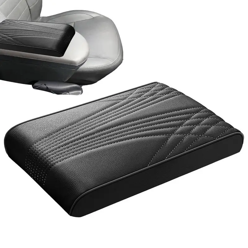 Auto Armrest Box Cover Auto Center Console Pad Cover Car Armrest Seat Box Cover Protector With Memory Foam Auto Accessories For