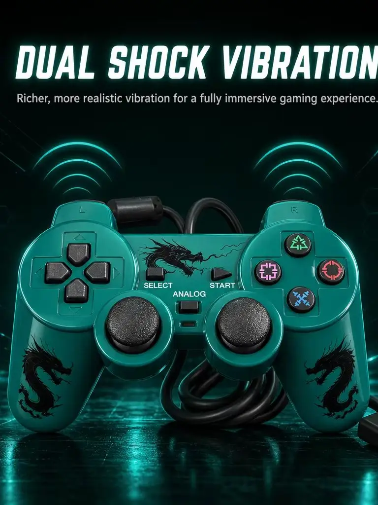 controle-de-jogo-com-fio-gamepad-joystick-com-vibracao-dupla-para-console-ps2-joypad