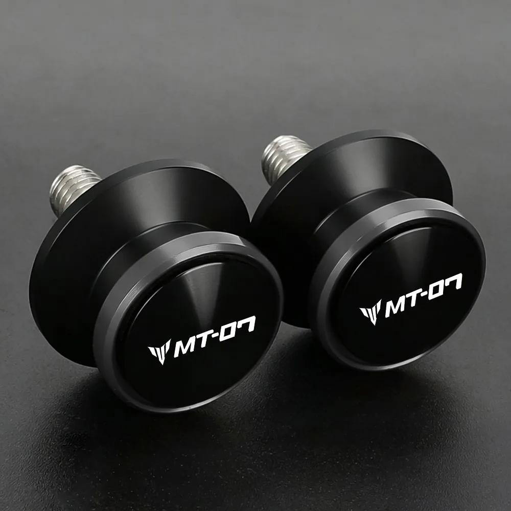 M8*1.25 Motorcycle Accessories Swingarm Spools Slider Stand Support For YAMAHA MT-07 2014 2015-2026 FZ07 YZF-R7 Universal Bolts