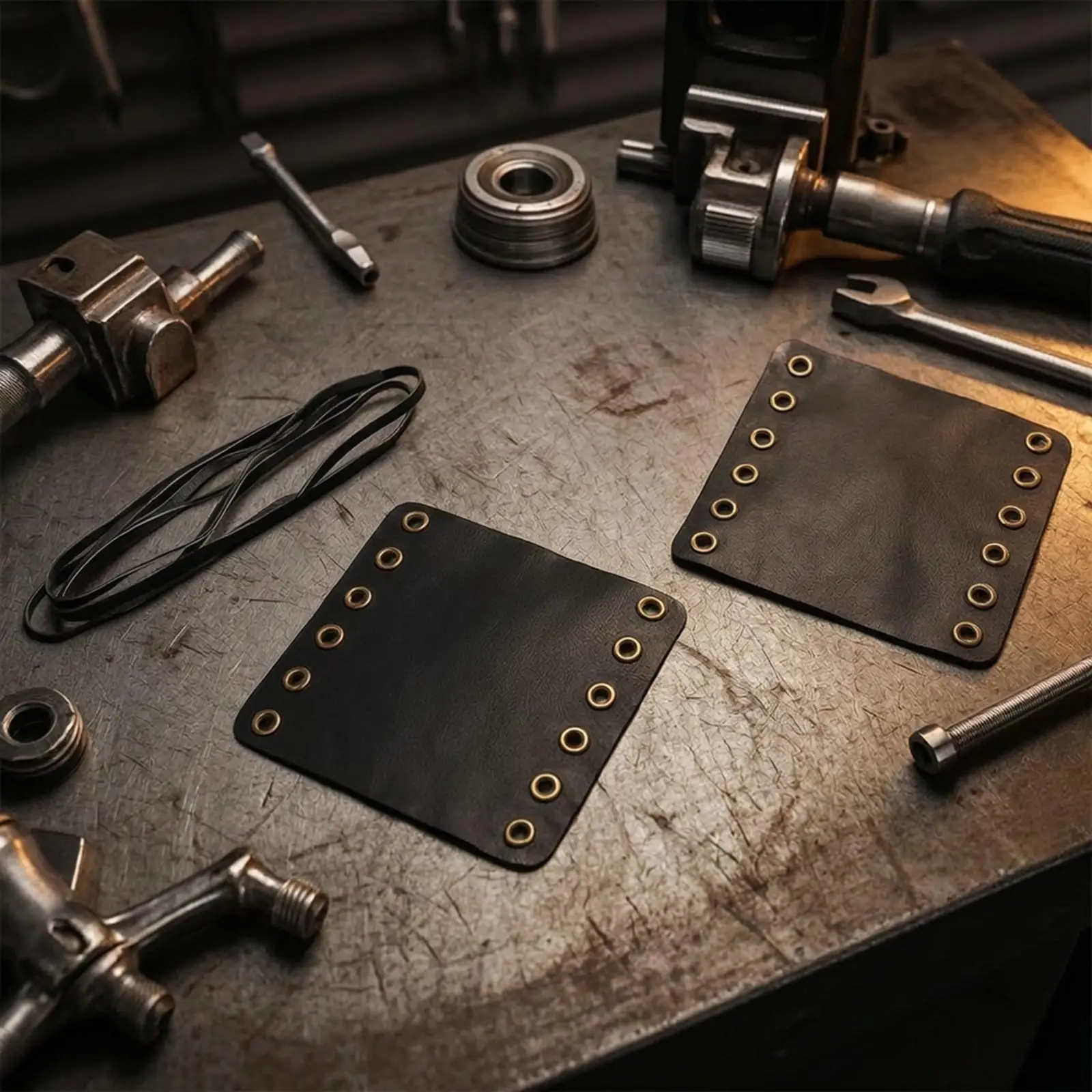 Durable Leather Handlebar Covers for Motorcycles Fit 22mm 25mm Handlebars Classic Nostalgic Look