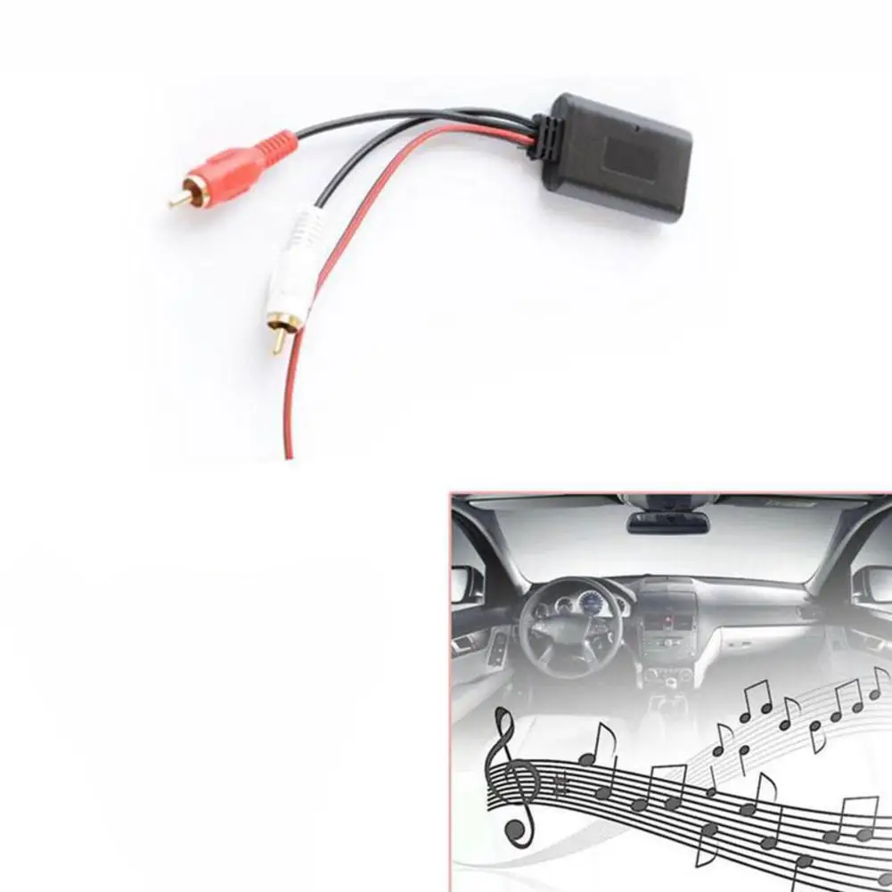 Adaptador Bluetooth inalámbrico Universal para coche, Cable de Audio Rca Aux, módulo de música Z89