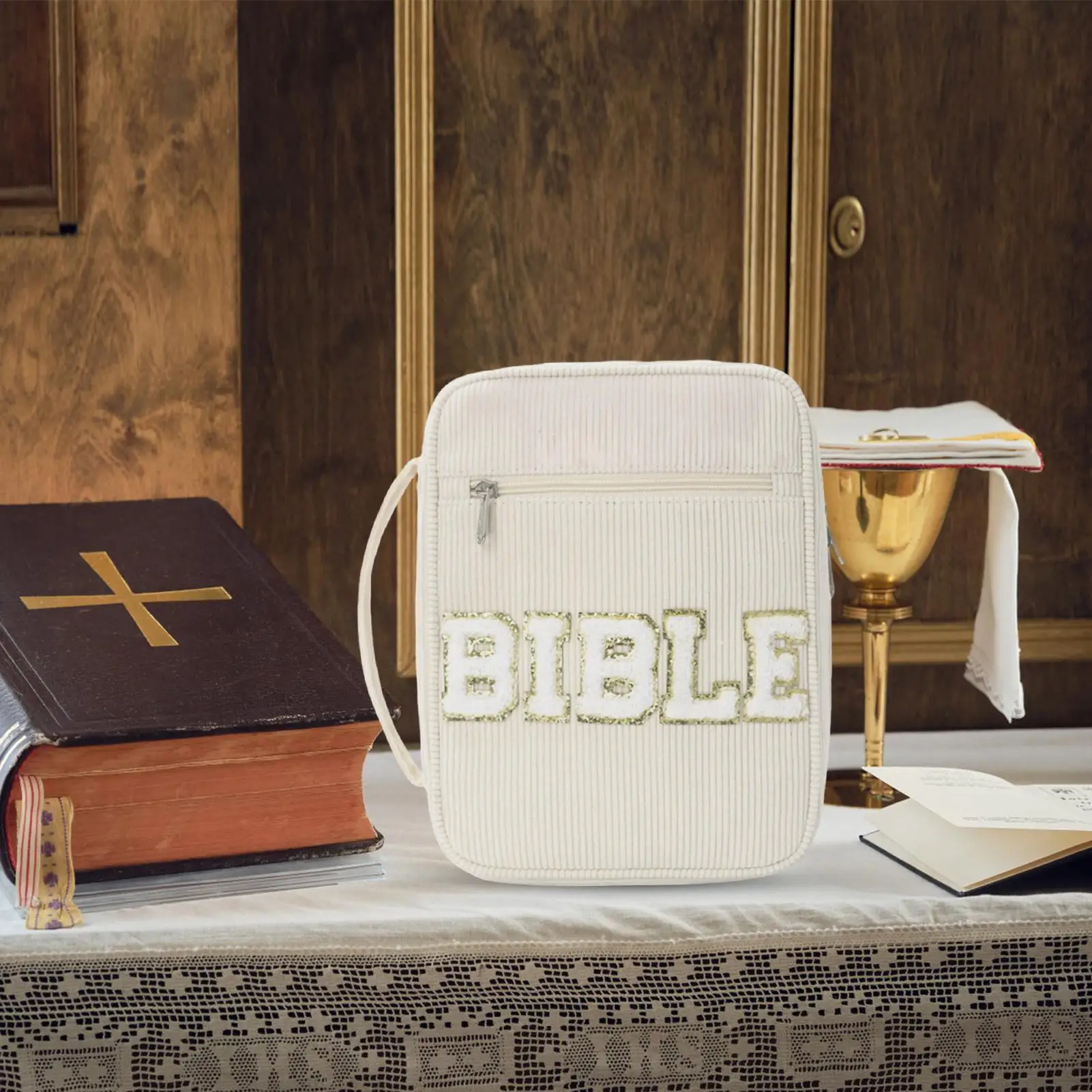 حقيبة الكتاب المقدس كتب الكتاب المقدس محفظة للنساء السفر الأعمال حمل حزمة للعمل النساء الرجال مدرسة كلية دراسة السفر المعلم
