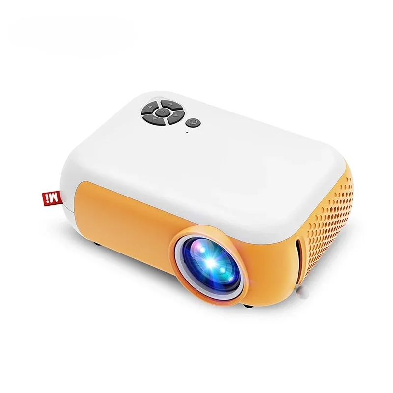 

A10 Projector Home HD Bedroom Bedside Mini Portable Projector Can Be Connected to Mobile Phone Wireless Large Screen