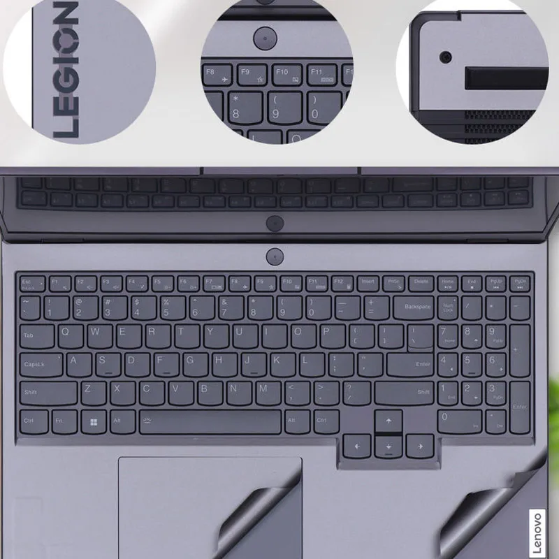Pre-Cut Laptop Vinyl Sticker Film Skin for Lenovo Legion 5 15 Gen 10 9 8 7 6 15IRX10 15IRX9 15ABR8 15ACH6 Decal Cover
