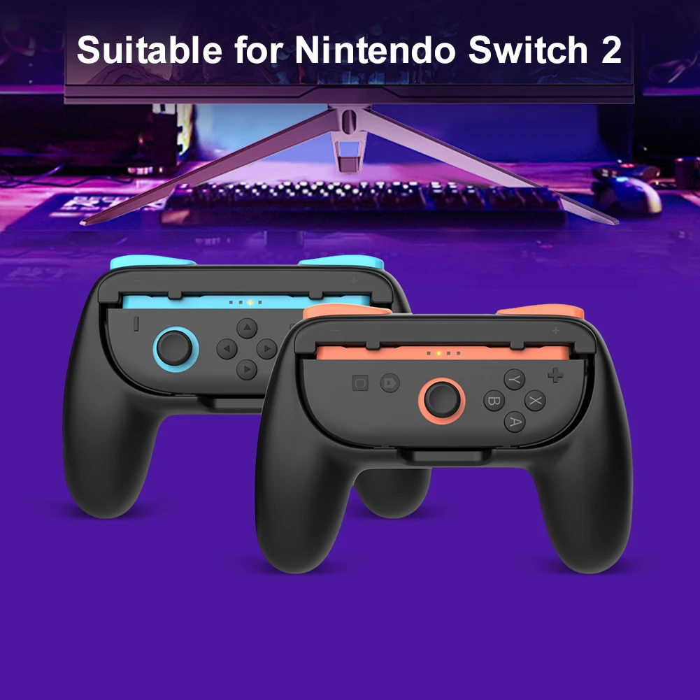 2 шт. ручки для Nintendo Switch2 Joy-Con, ручка игрового контроллера, ручка из АБС-пластика, кронштейн игрового контроллера, игровая ручка, чехол